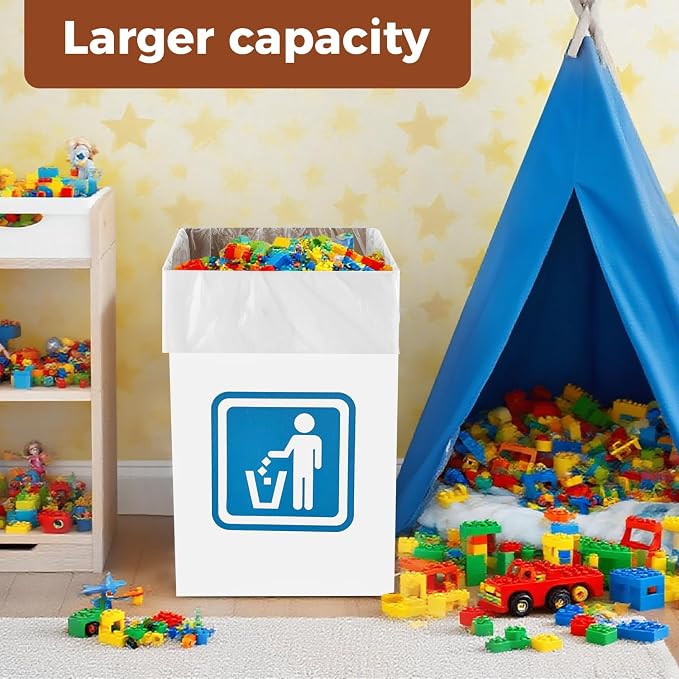 （10 Pack） 13 Gallon Disposable trash cans - Image 5