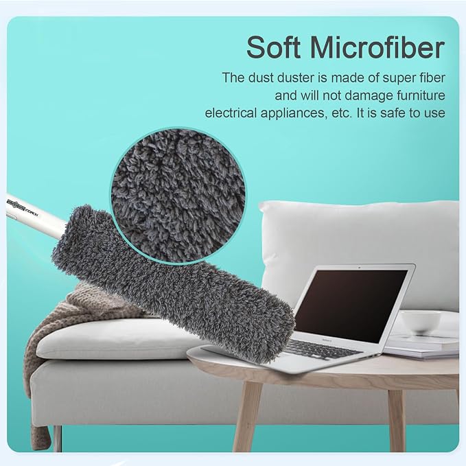 Microfiber Duster, Dusters for Cleaning, Hand Duster - Image 4