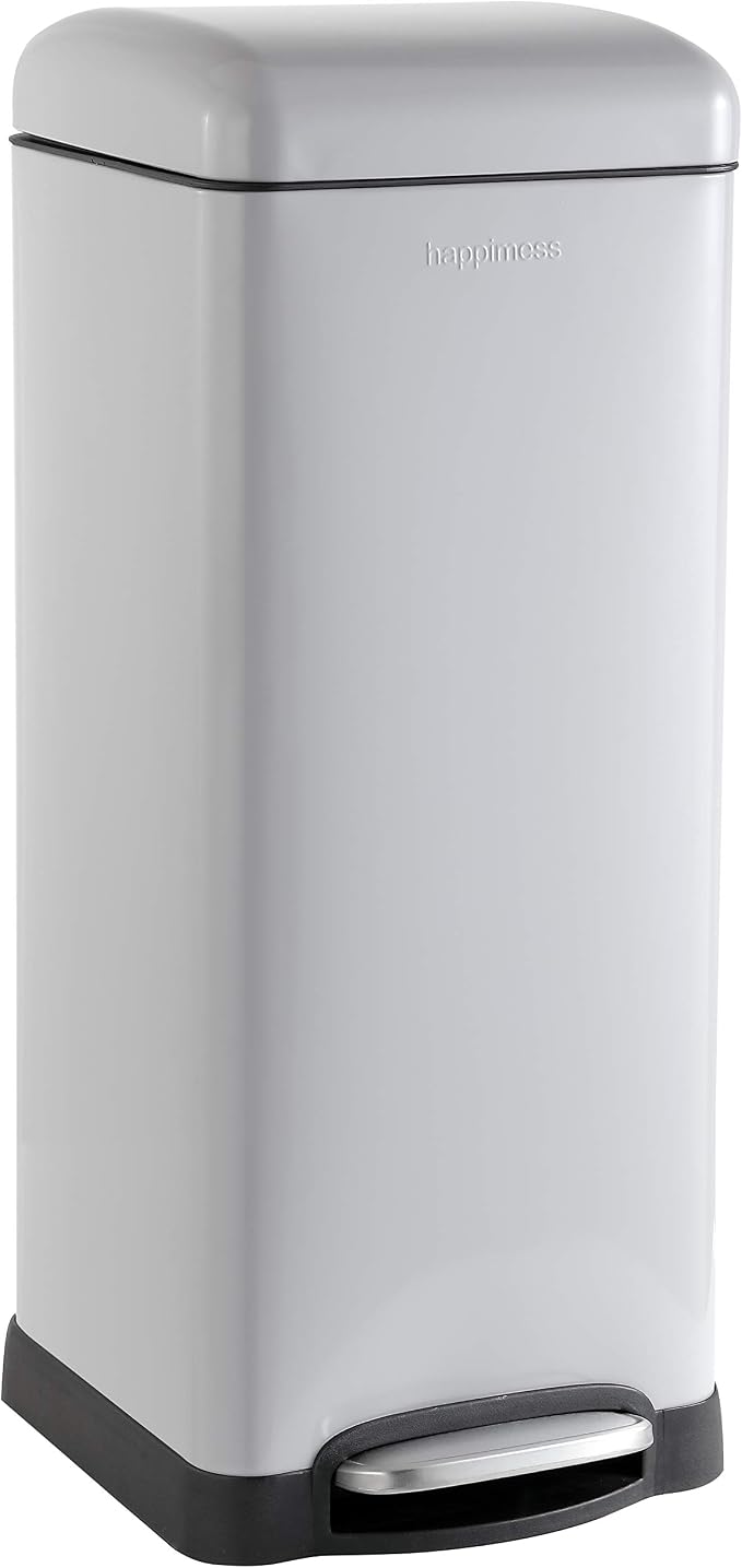 happimess HPM1007C Betty Retro 8-Gallon Step-Open Trash Can by Happimess