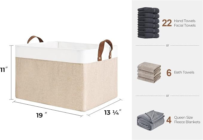 StorageWorks Storage Bins, Fabric Storage Bins - Image 2