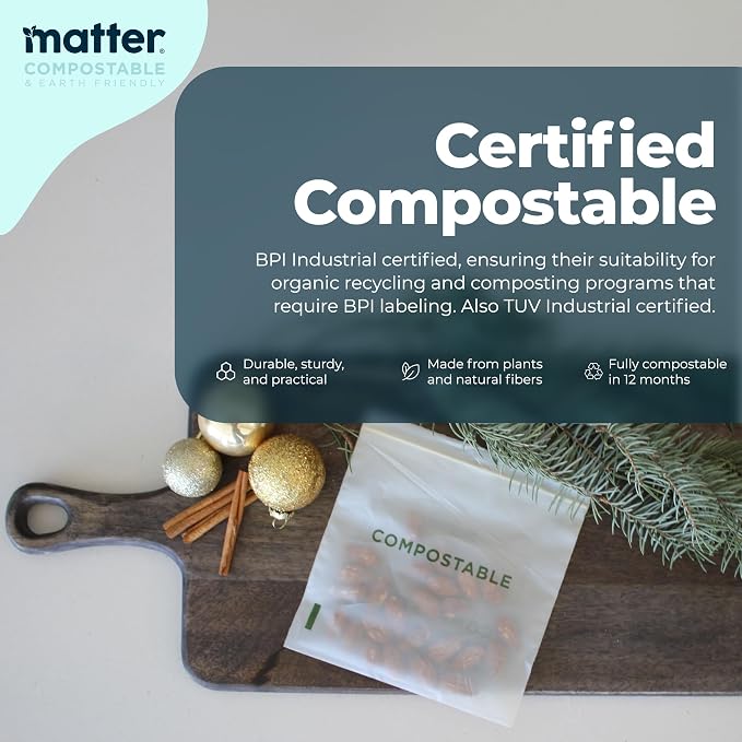 Matter Compostable Assorted Kitchen Bags, Biodegradable, Eco-Friendly - Image 3