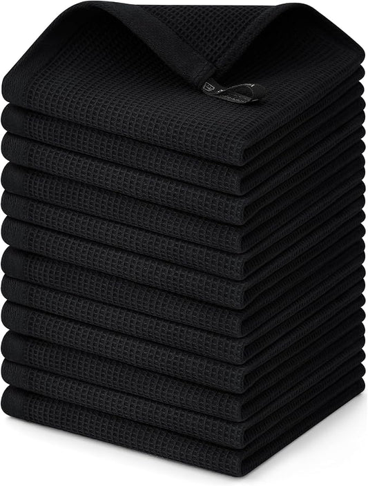 Homaxy 100% Cotton Waffle Weave Dish Cloths by Homaxy