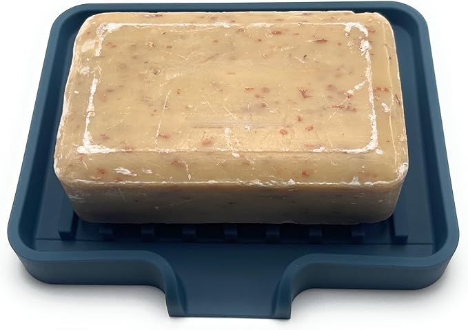 Happitasa Silicone Soap Dish Tray and Sponge Holder - Image 2