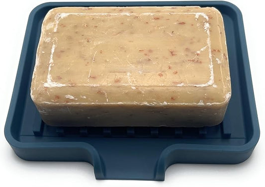 Happitasa Silicone Soap Dish Tray and Sponge Holder - Image 2