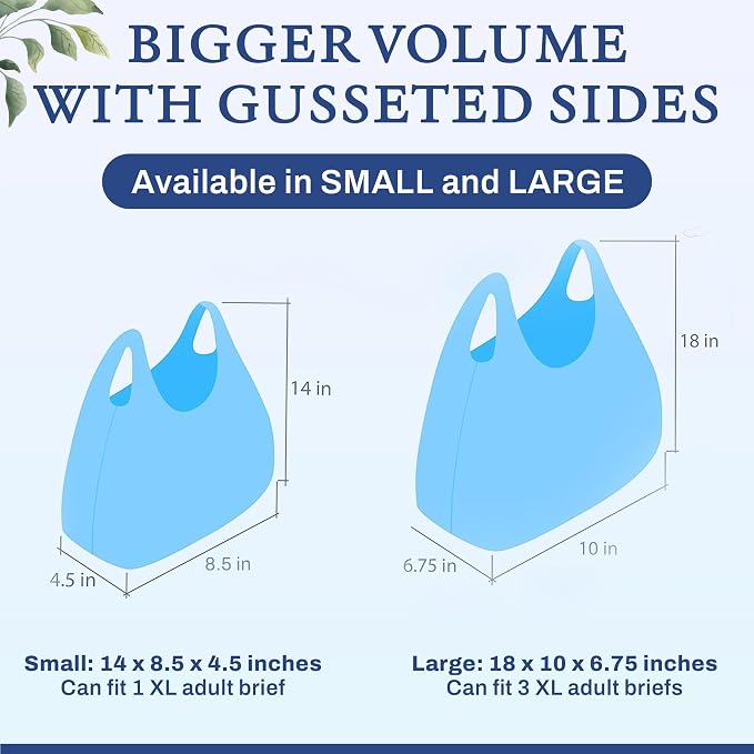 Heaven Scent Hygiene Bags 1.5MIL ULTRA-THICK Discreet Waste Disposal | Made in - Image 8