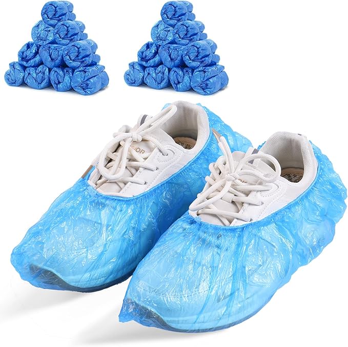 200 Pcs Shoe Covers Disposable Non Slip, Waterproof Shoe Covers Disposable by SimplifyLifewithLYSHIYIS