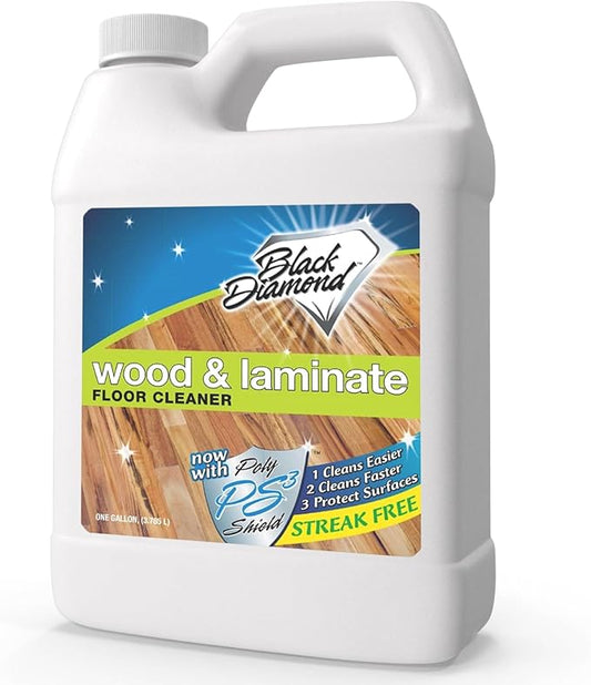 Black Diamond Stoneworks Wood & Laminate Floor Cleaner- Ready to Use Non-Toxic by BlackDiamondStoneworks