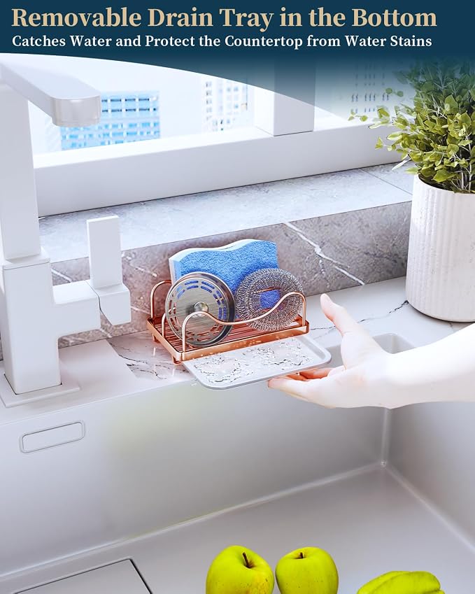 Consumest Sponge Holder for Kitchen Sink - Image 4