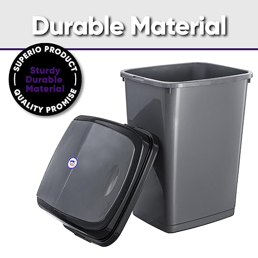 Superio Kitchen Trash Can 13 Gallon - Image 3