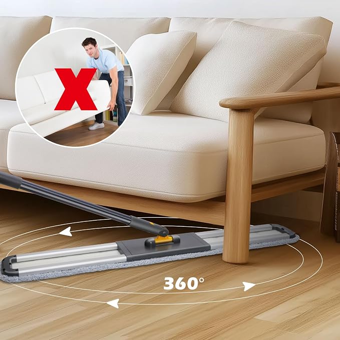 MASTERTOP Commercial Mop, Heavy Duty Industrial Push Mops - Image 4