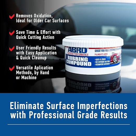 ABRO Superior Performance Automotive Rubbing Compound - Image 7