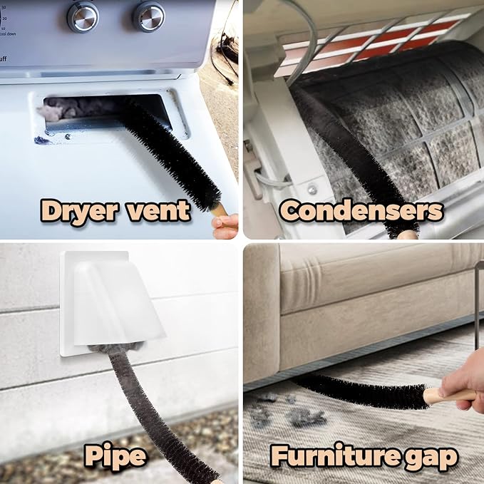 Holikme Dryer Vent Cleaner Kit 2 Pack - Image 2
