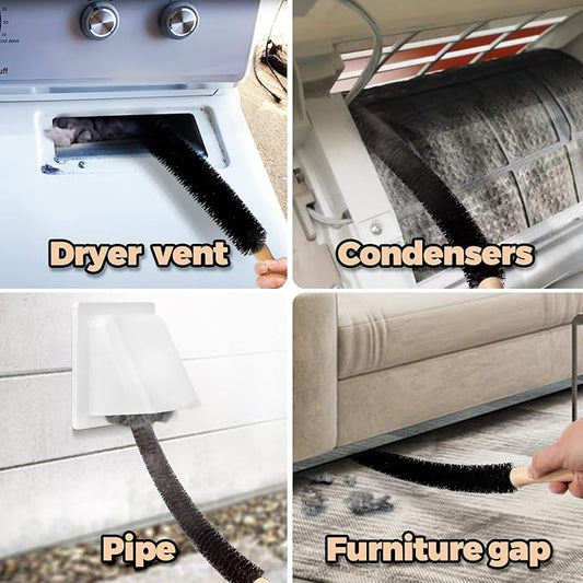 Holikme Dryer Vent Cleaner Kit 2 Pack - Image 2