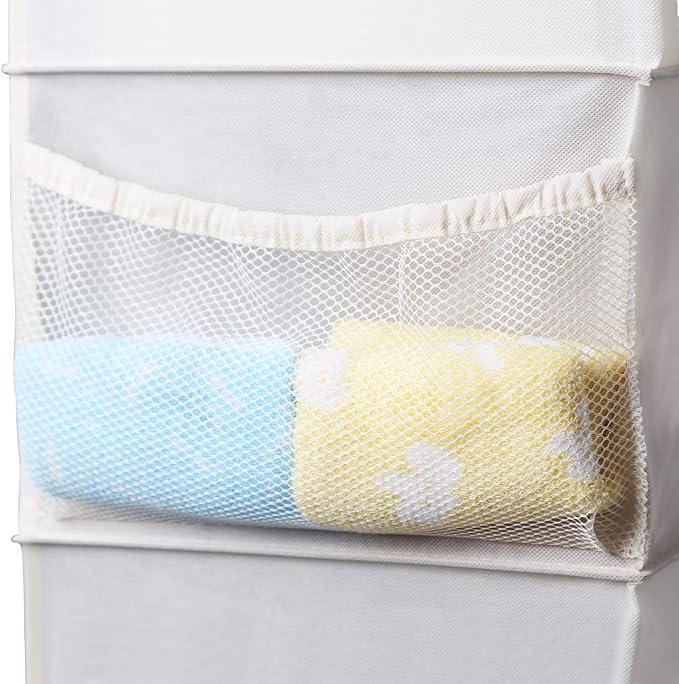 MAX Houser 4-Shelf Hanging Closet Organizer, Space Saver, Cloth Hanging Shelves - Image 7