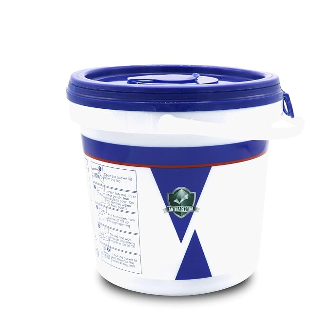 SIPA Hand Sanitizing Wipes 250 WIPES/BUCKET will Refills - Image 4
