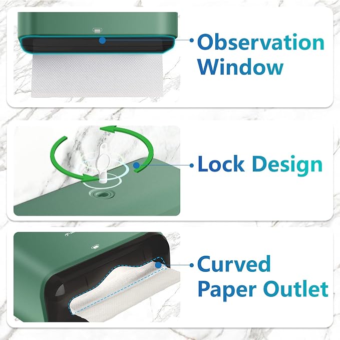 Paper Towel Holder Wall Mount: Commercial Paper Towel Dispenser - Image 2
