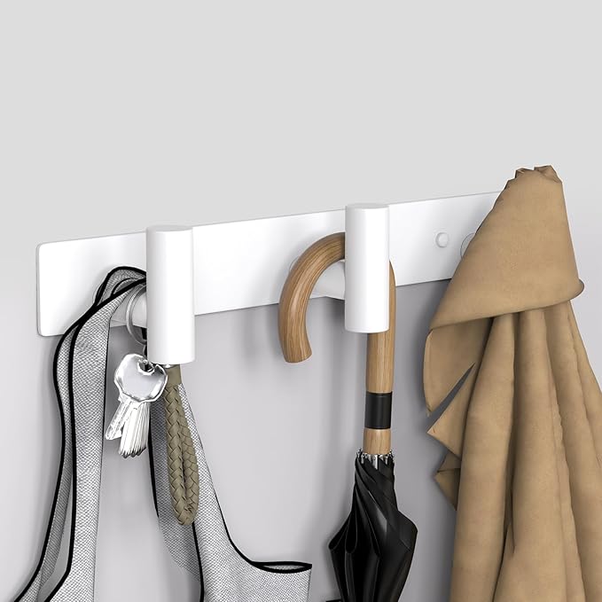 VAEHOLD Hat and Coat Wall Mount Rack - Image 3