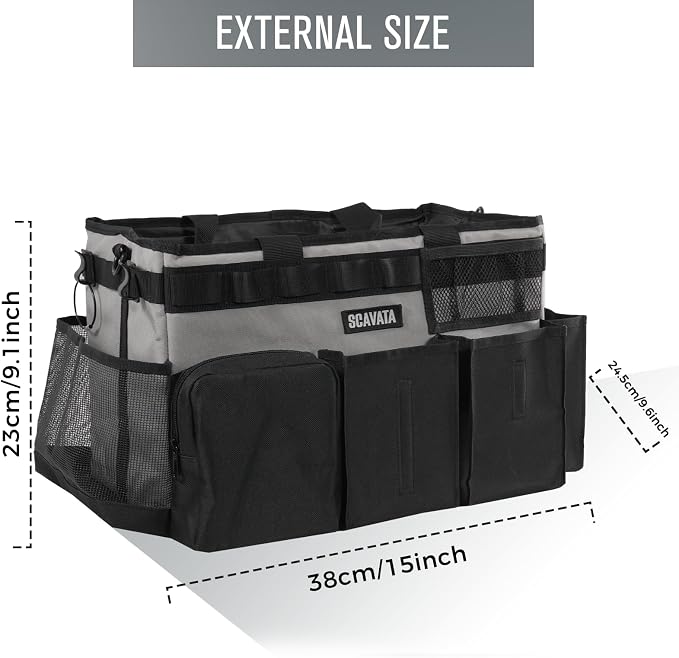 Wearable Cleaning Caddy Bag, Cleaning Caddy Supplies Organizer - Image 5