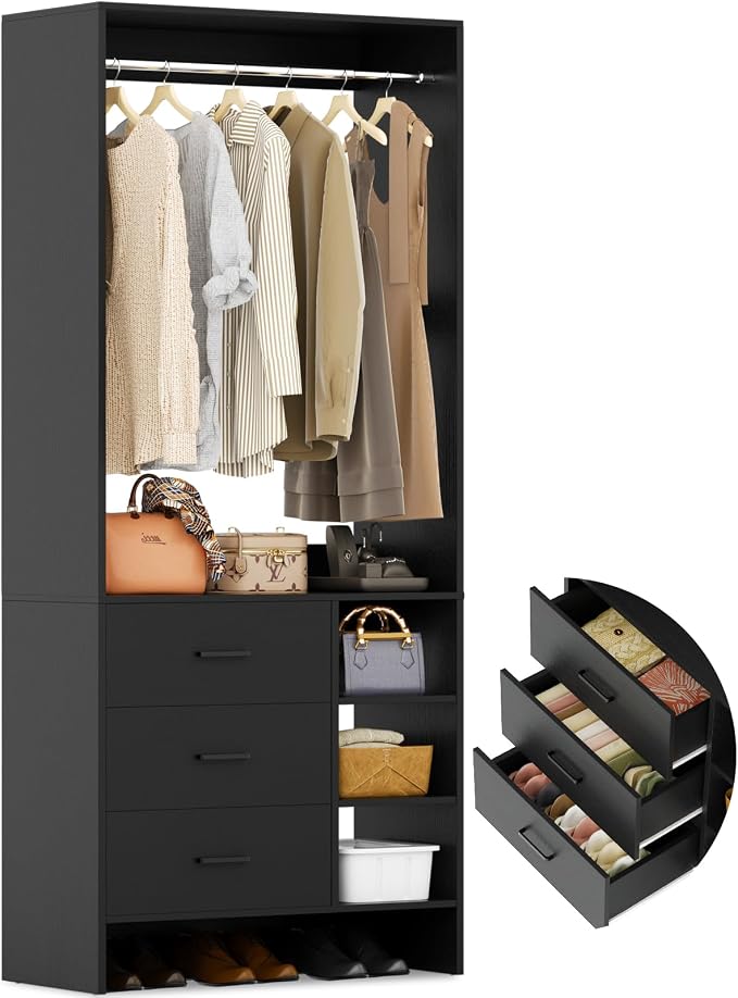 Aheaplus 2.5FT Closet System by Aheaplus