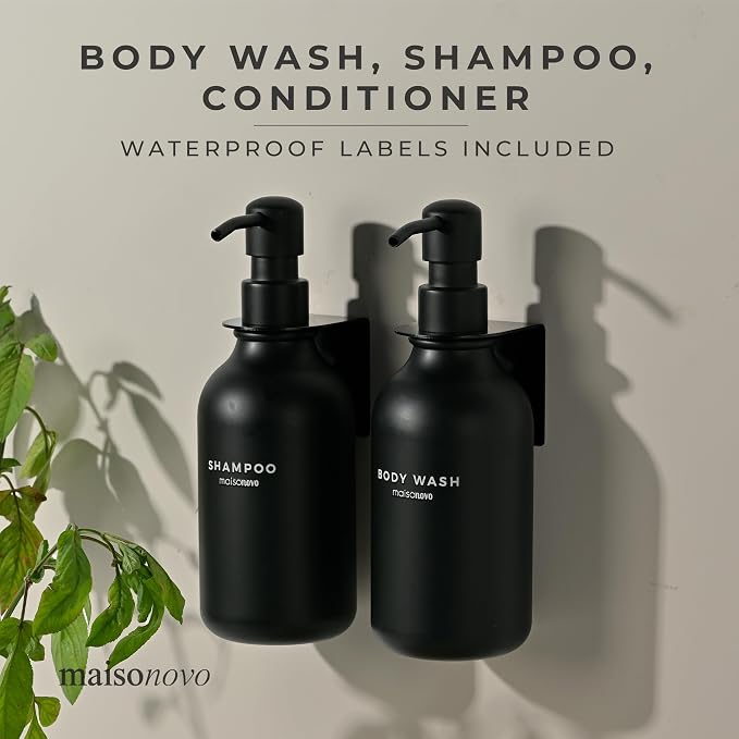 MaisoNovo Shampoo and Conditioner Dispenser - Image 5
