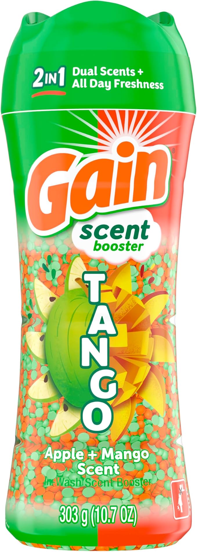 Gain Tango 2-in-1 Laundry Scent Booster Beads, Apple and Mango Scent, 10.7 OZ - Image 10