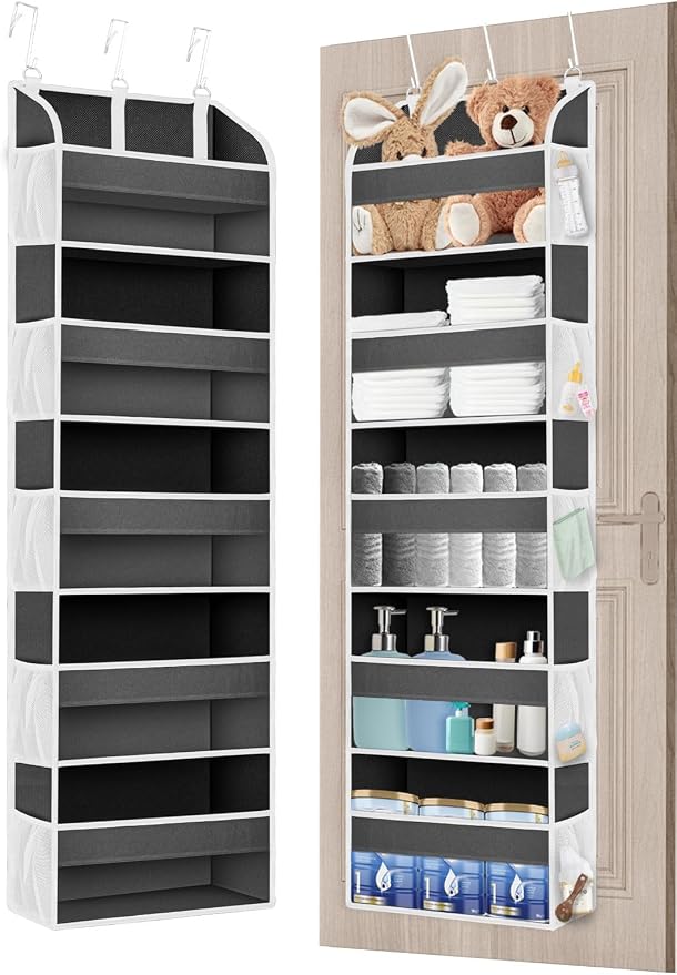 1 Pack Over The Door Organizer Storage, Hanging Organizer Closet by TAHAVICE