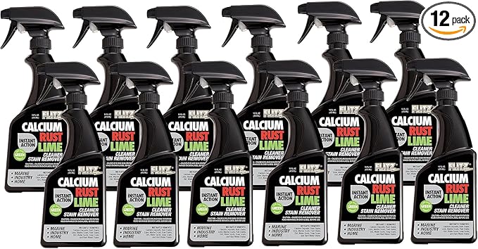 Flitz Calcium, & Lime Remover - 16oz Bottle of USA-Made Limescale Remover by FlitzInternationalLTD