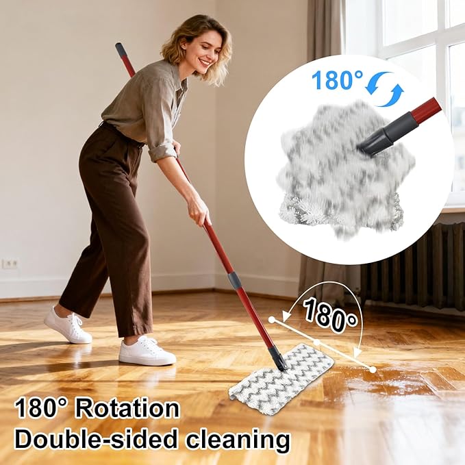 Microfiber Mops for Floor Cleaning, Dust Mop for Hardwood Floors - Image 6