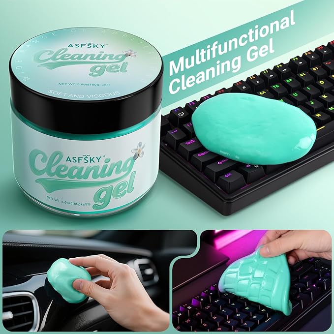 ASFSKY Car Cleaning Gel Cleaning Putty Universal Dust Cleaning Car Interior - Image 3