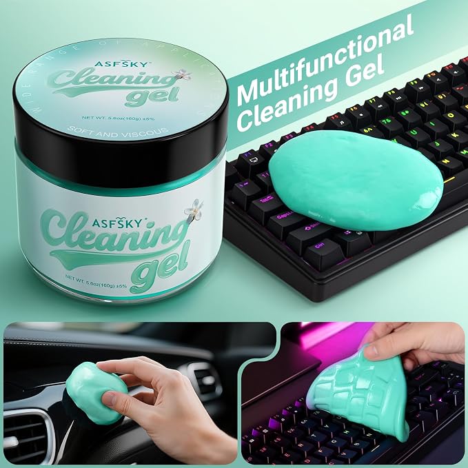 ASFSKY Car Cleaning Gel Dust Cleaning Putty Universal Car Interior Cleaner - Image 6