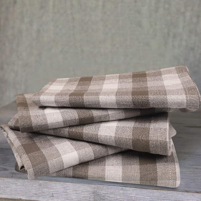 Kitchen Towels Set of 6 Soft Premium Cotton Highly Absorbent Dish Towels 20X30 - Image 8