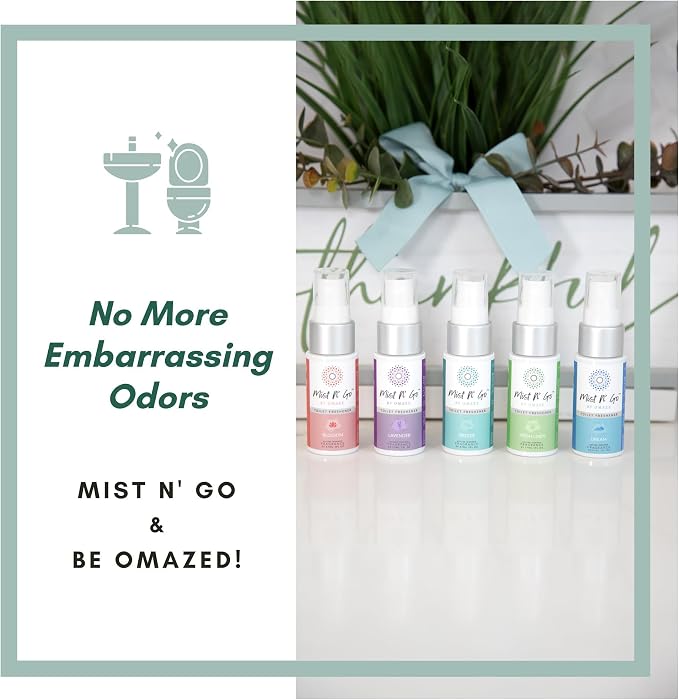 Mist N' Go by Omaze Travel Toilet Spray Odor Eliminator - Image 7