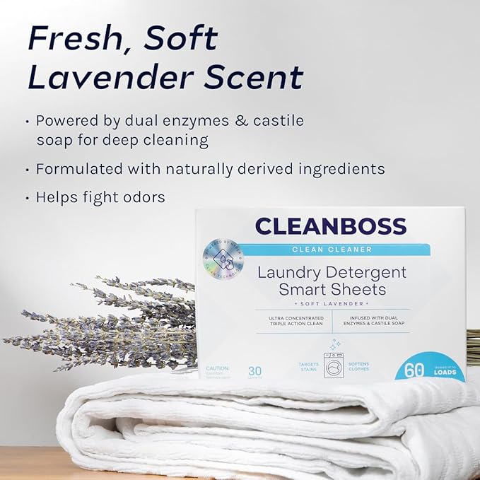 CleanBoss Laundry Detergent Smart Sheets - Image 2
