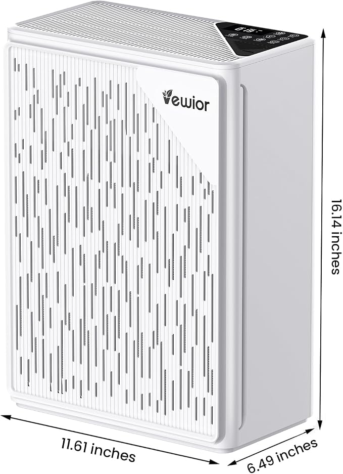 Air Purifiers for Home Large Room up to 2535ft², VEWIOR H13 True HEPA Air - Image 9
