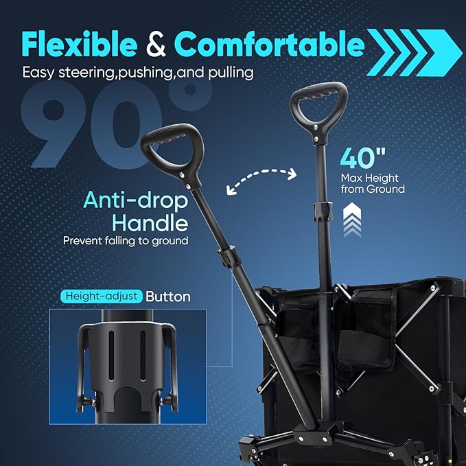 Sekey Collapsible Foldable Wagon - Image 6