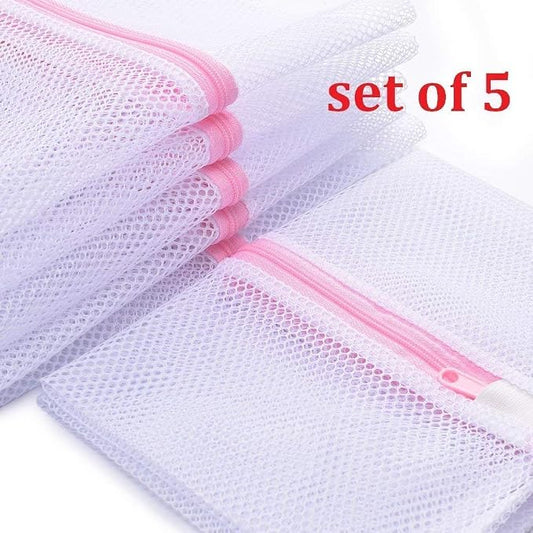 Mesh Laundry Bag, Kasiria 5 Pcs Washing Bags- - Image 2