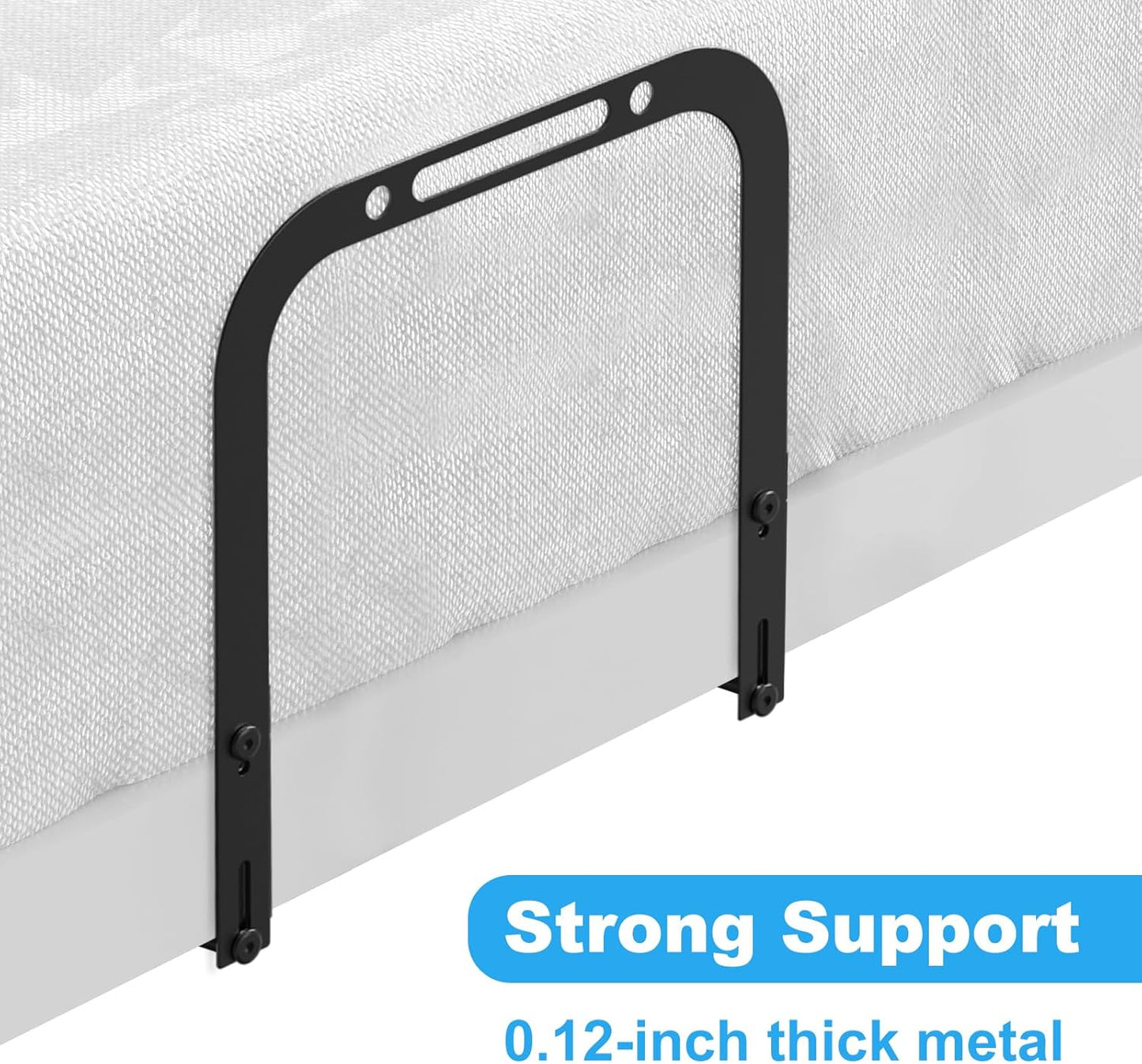 YUOROS Extra Tall Mattress Slide Stopper Holder Gripper Retainer Bar for Metal to Keep Mattress from Sliding