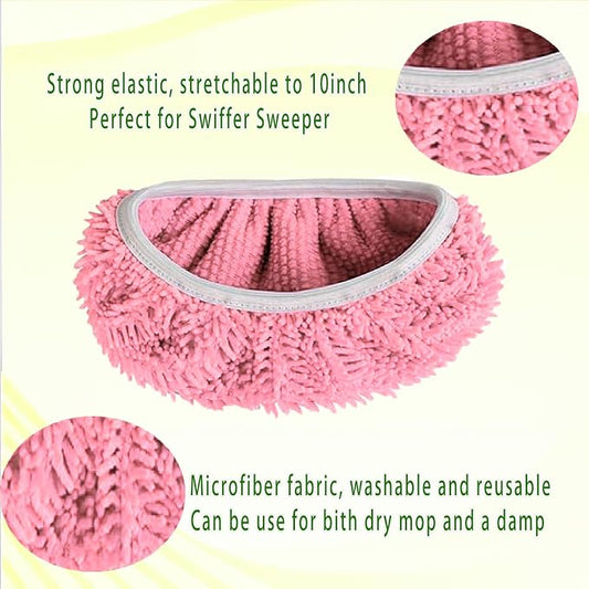 Reusable Microfiber Mop Pads for Swiffer Sweeper - Image 2
