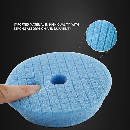 SPTA Drill polishing kit, Car Foam Drill Buffing Pad, Polishing Pads Kit - Image 4