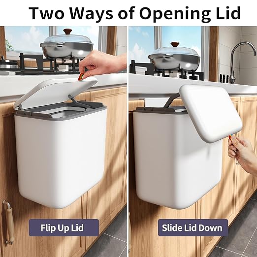 Kitchen Compost Bin with Lid - Image 4