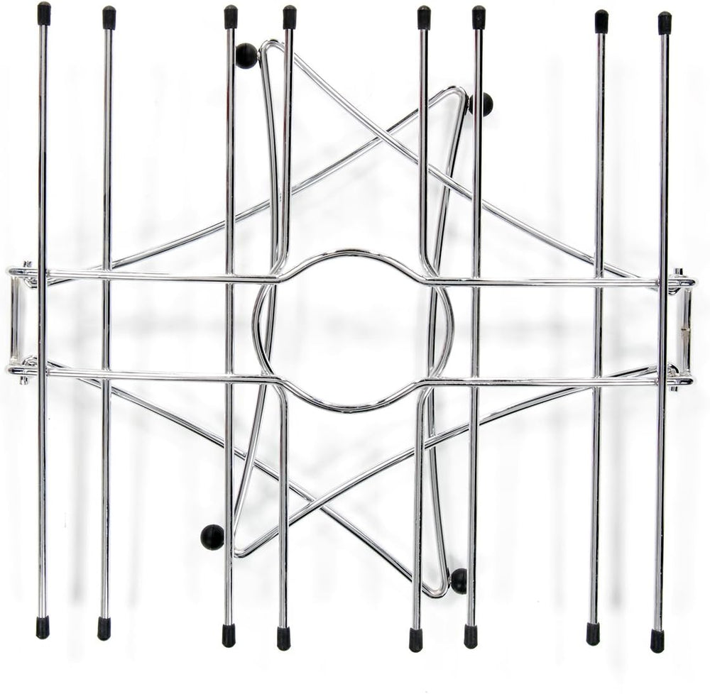 Oenophilia Fusion Stemware Wine Decanter Drying and Storage Rack - 16 Wine Gl...