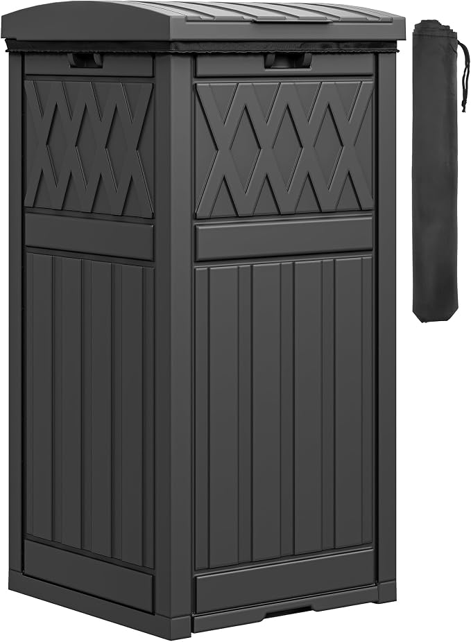 DWVO 36-Gallon Outdoor Trash Can by DWVO