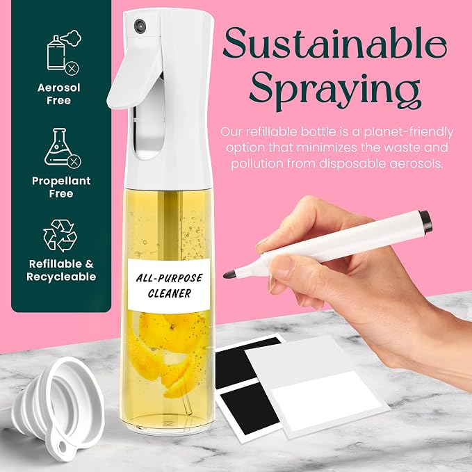 BeautifyBeauties Hair Spray Bottle – Ultra Fine Continuous Water Mister - Image 4