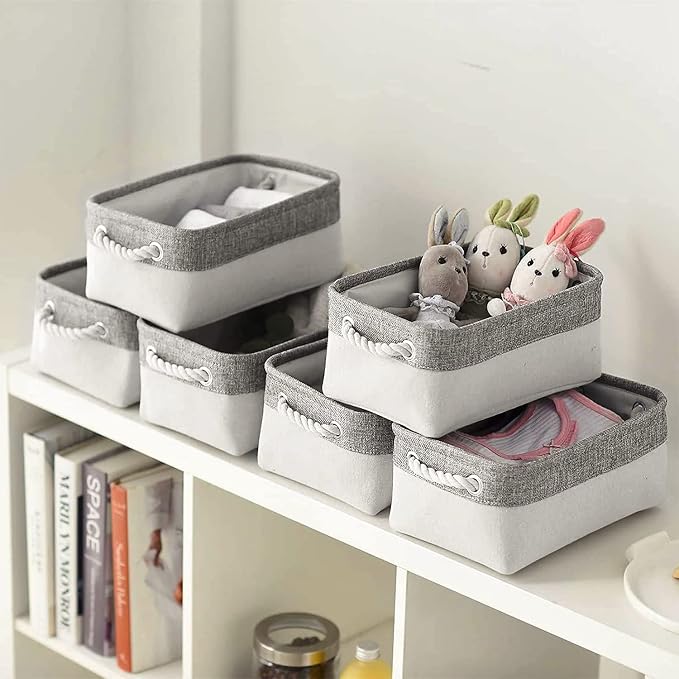 Storage Bins - Storage Baskets for Shelves Storage Cubes - Image 3