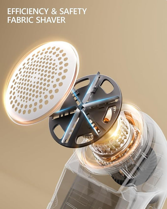 Electric Fabric Shaver with LED Display, 2-Speeds Lint Remover, Rechargeable - Image 2