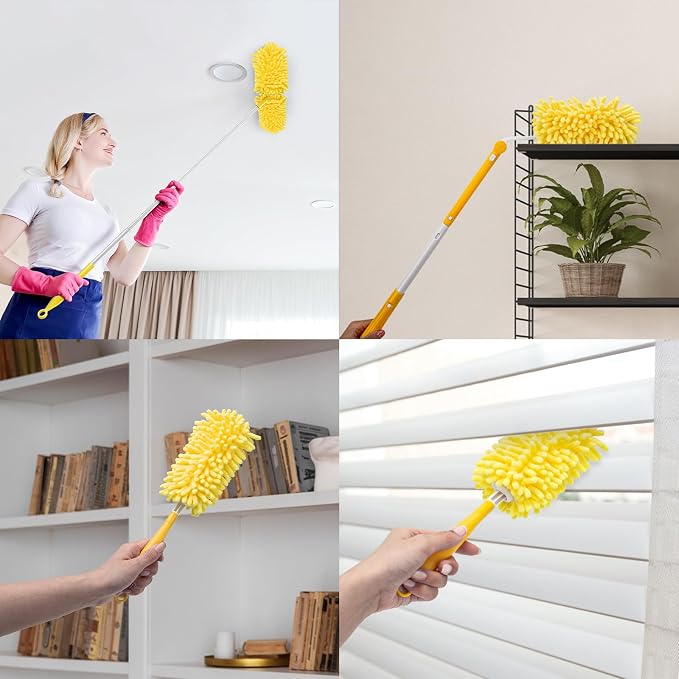 KeFanta Reusable Duster Refill for Swiffer, 360° Heavy Duty Duster Refills 8Pcs - Image 4