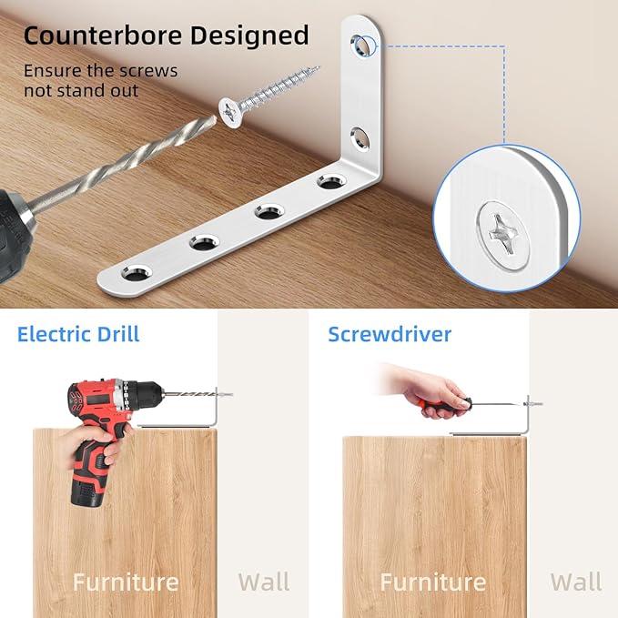 furniture anchors anti-tip baby proofing: Safety Straps Kit - Image 5