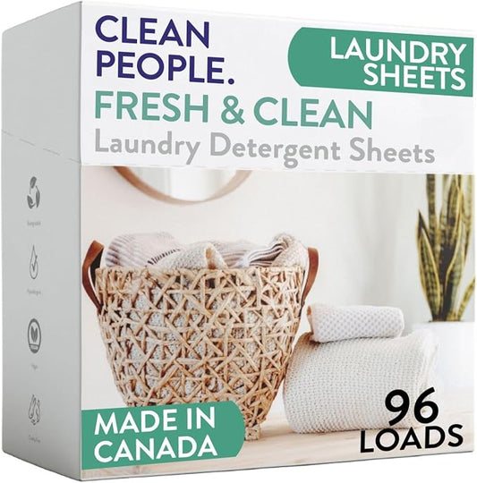 The Clean People Laundry Detergent Sheets by CleanPeople