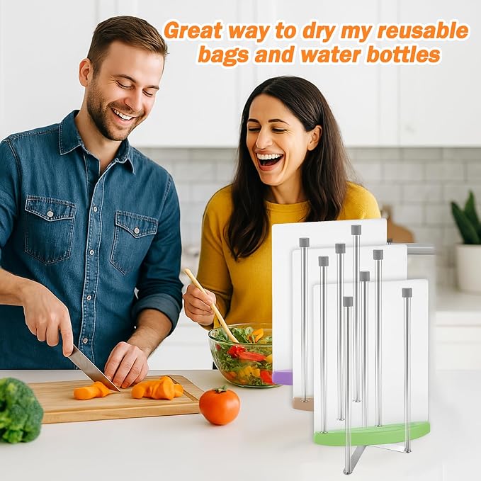 Palksky Foldable Bottle Drying Rack - Image 5