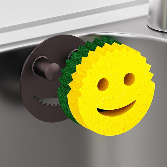 Sponge Holder for Kitchen Sink, Sink Caddy Organizer by Kontoyo